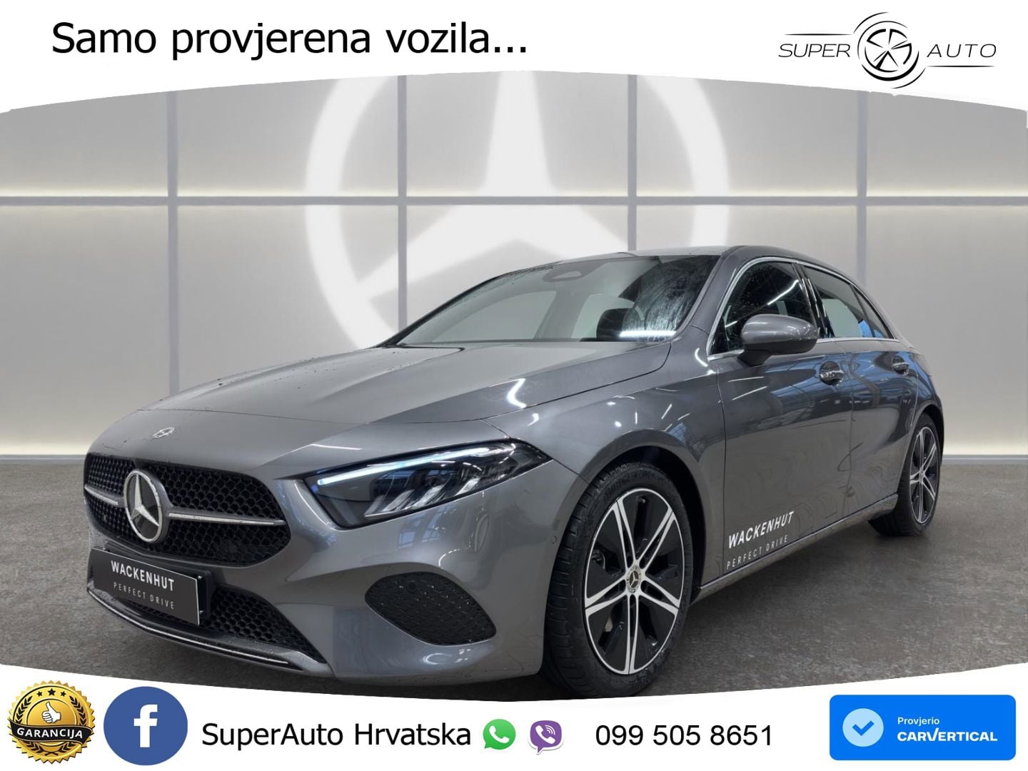Mercedes-Benz A 180 7G-DCT LED+GR SJED+ACC