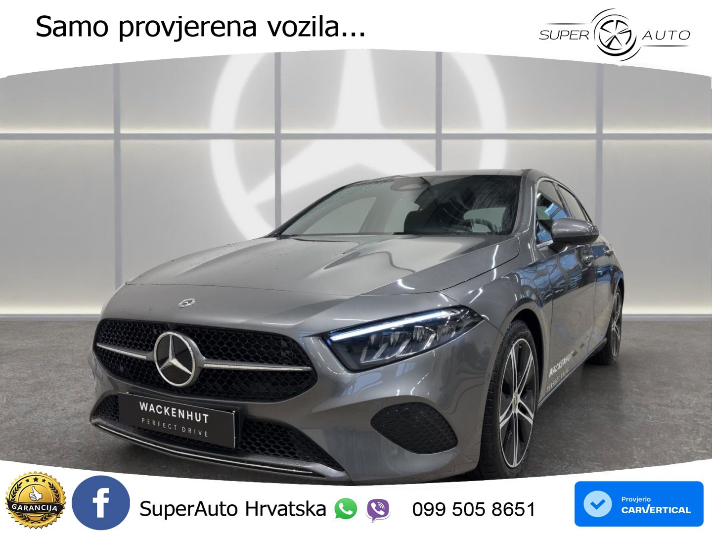 Mercedes-Benz A 180 7G-DCT LED+GR SJED+ACC