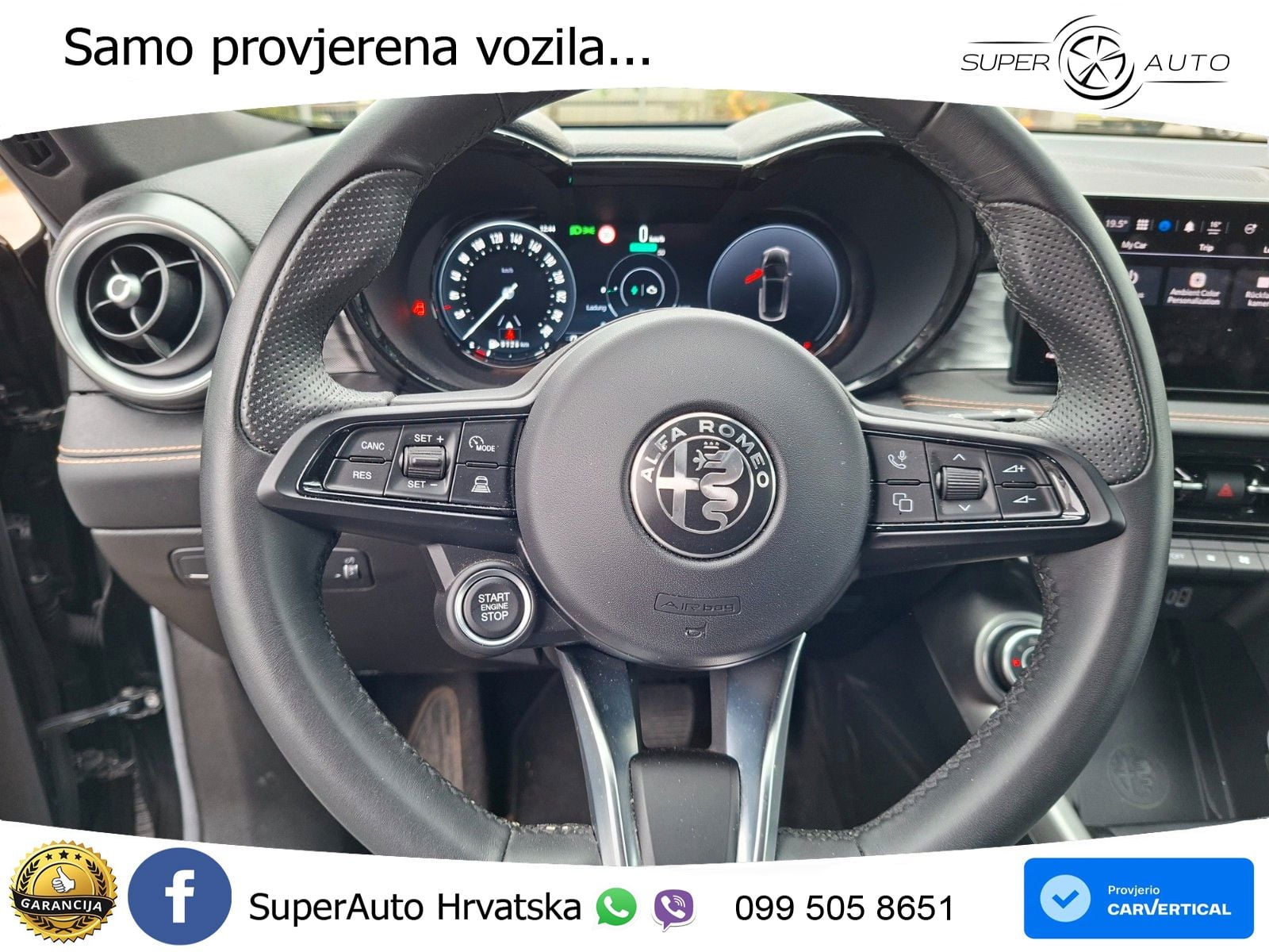 Alfa Romeo Tonale 1.5 VGT (160 KS) 48V-Hybrid TCT LED+ACC