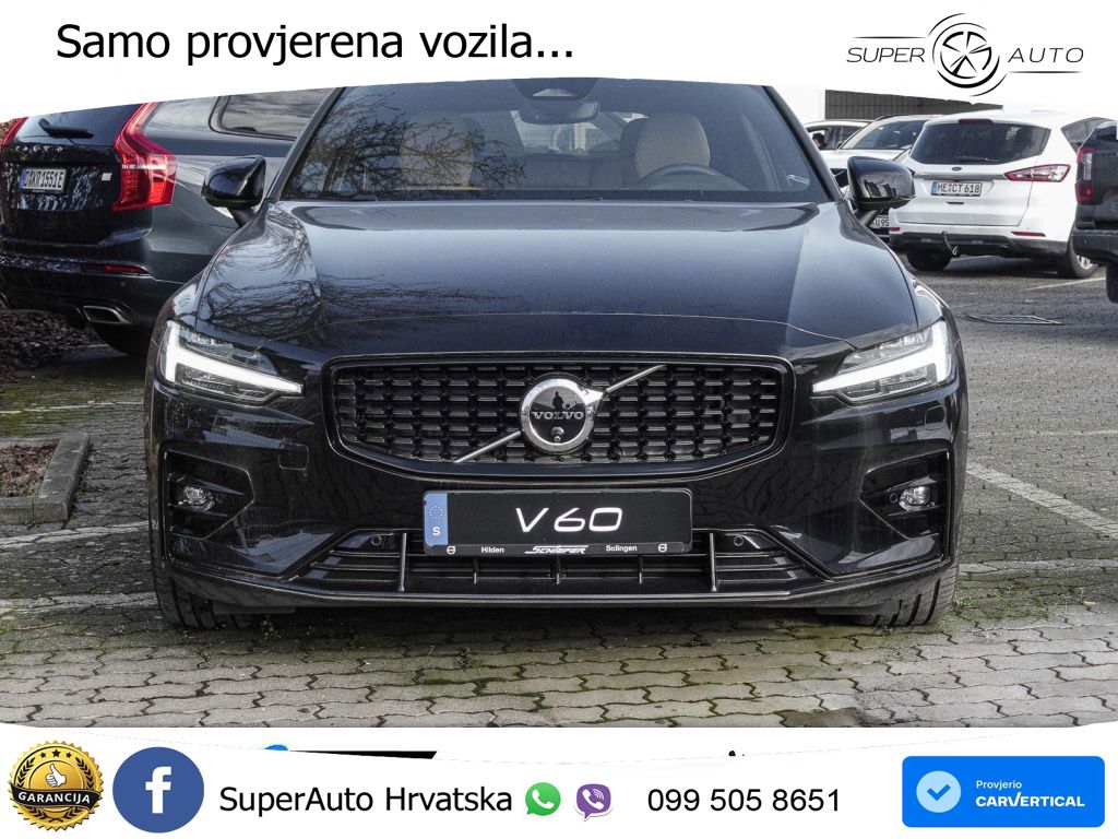 Volvo V60 2.0 B4 Benzin DCT ACC+GR SJED+360+PANO