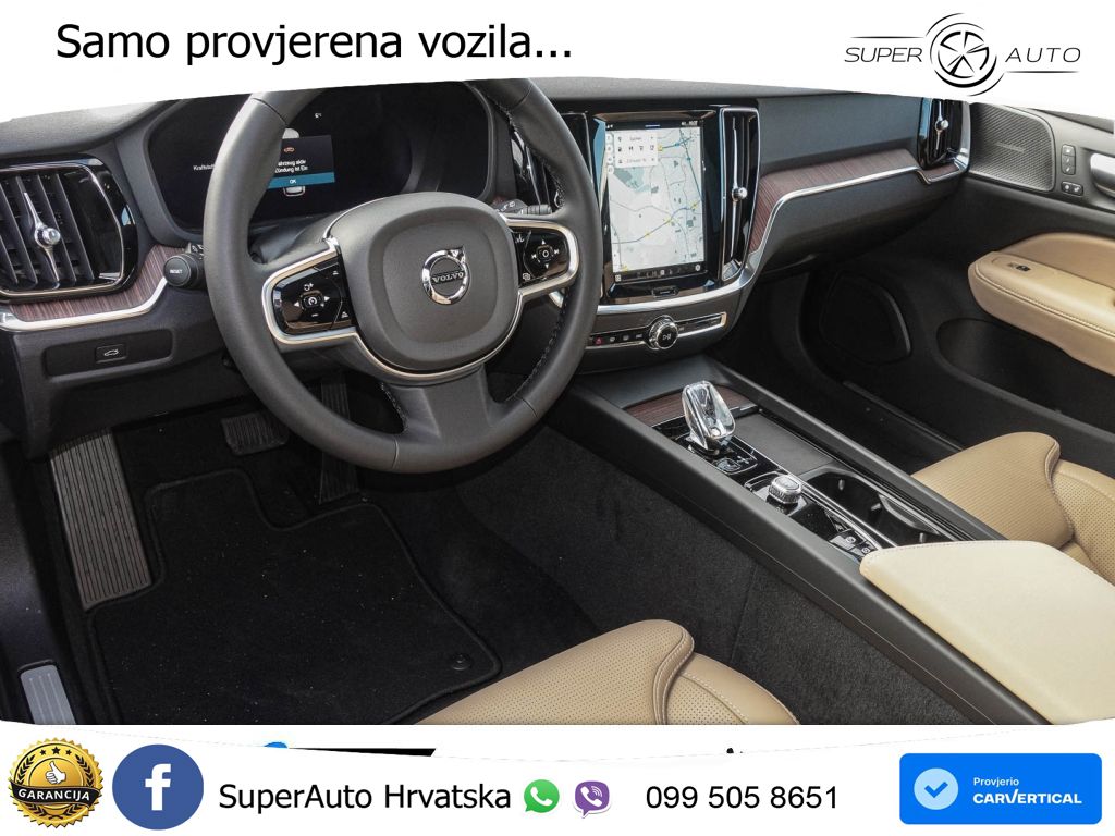Volvo V60 2.0 B4 Benzin DCT ACC+GR SJED+360+PANO
