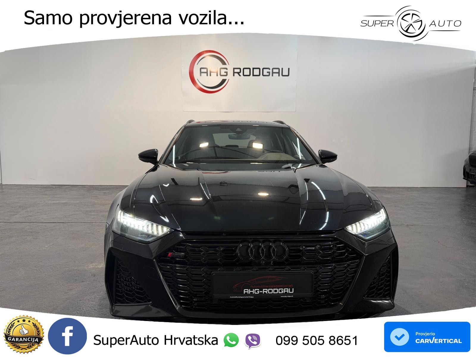 Audi RS6 Avant 4.0 TFSI V8 (600 KS) quattro Tiptronic LED+GR SJED+ACC