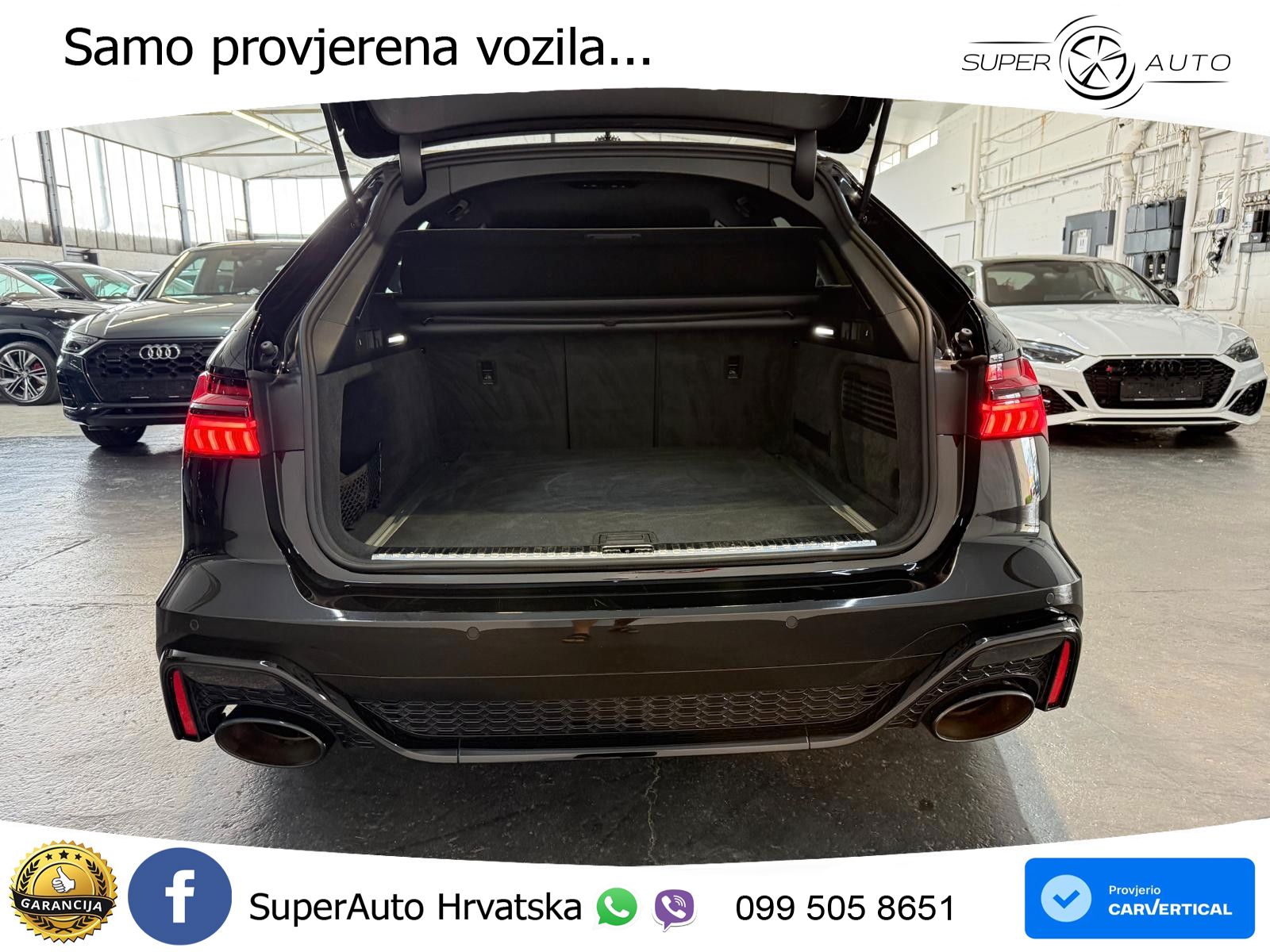 Audi RS6 Avant 4.0 TFSI V8 (600 KS) quattro Tiptronic LED+GR SJED+ACC
