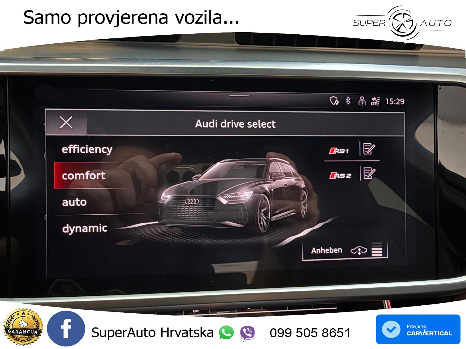 Audi RS6 Avant 4.0 TFSI V8 (600 KS) quattro Tiptronic LED+GR SJED+ACC