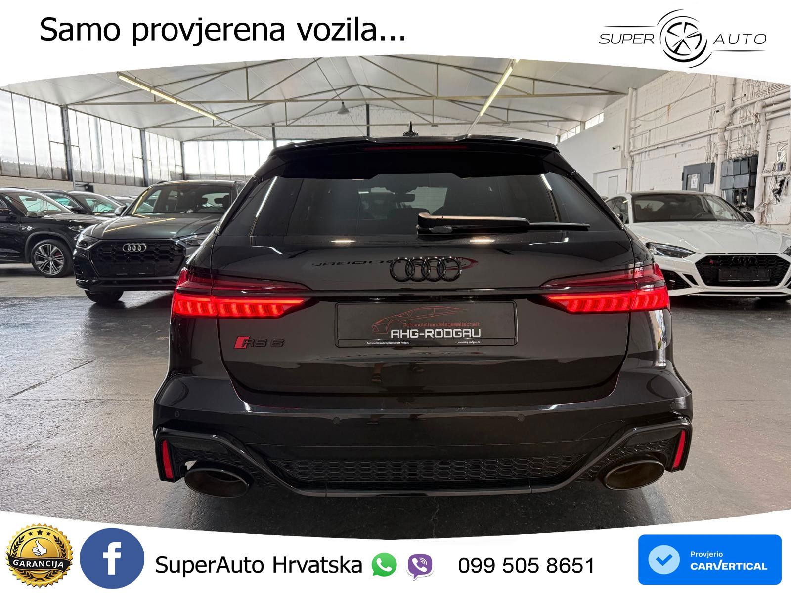 Audi RS6 Avant 4.0 TFSI V8 (600 KS) quattro Tiptronic LED+GR SJED+ACC