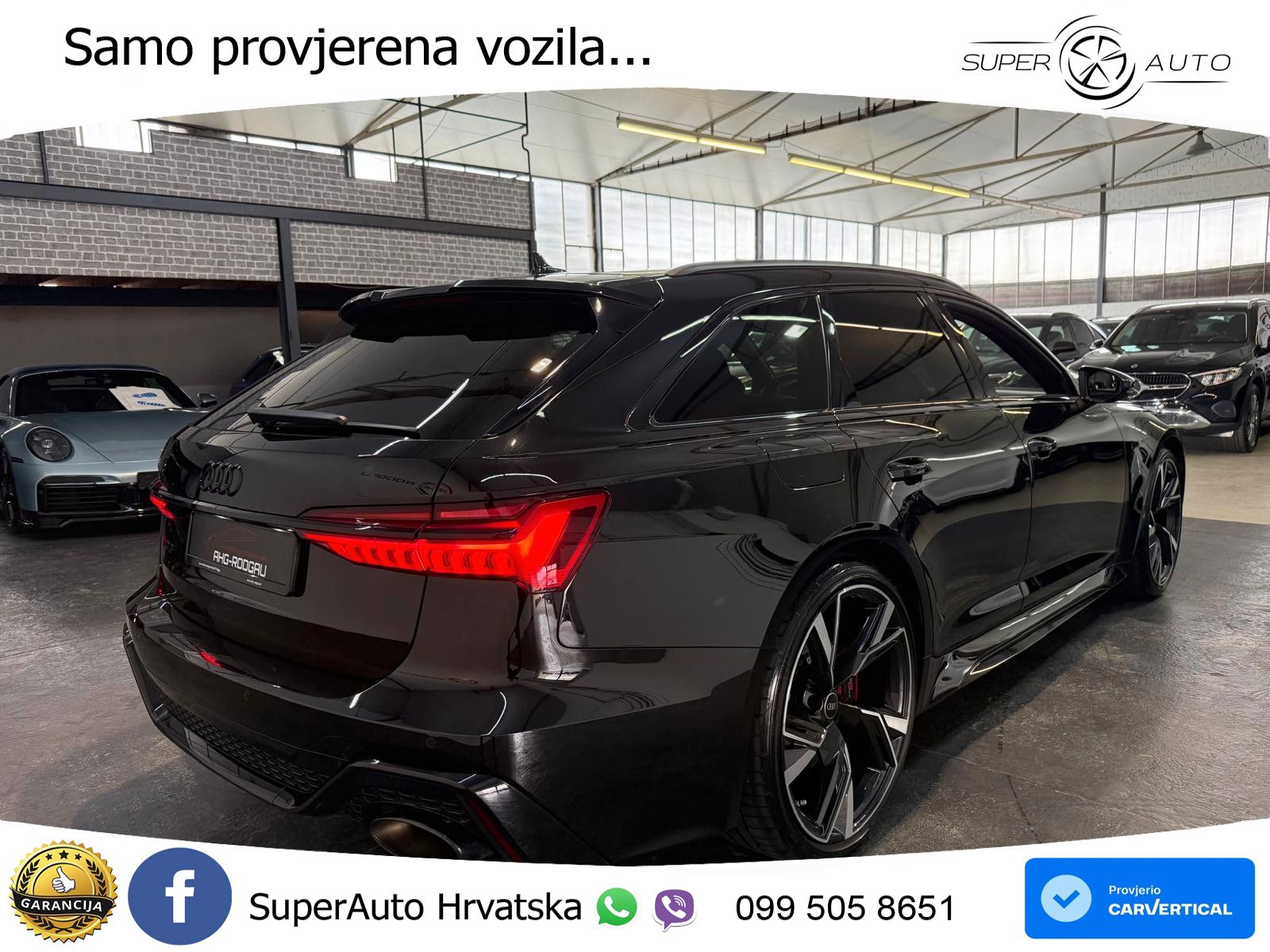 Audi RS6 Avant 4.0 TFSI V8 (600 KS) quattro Tiptronic LED+GR SJED+ACC