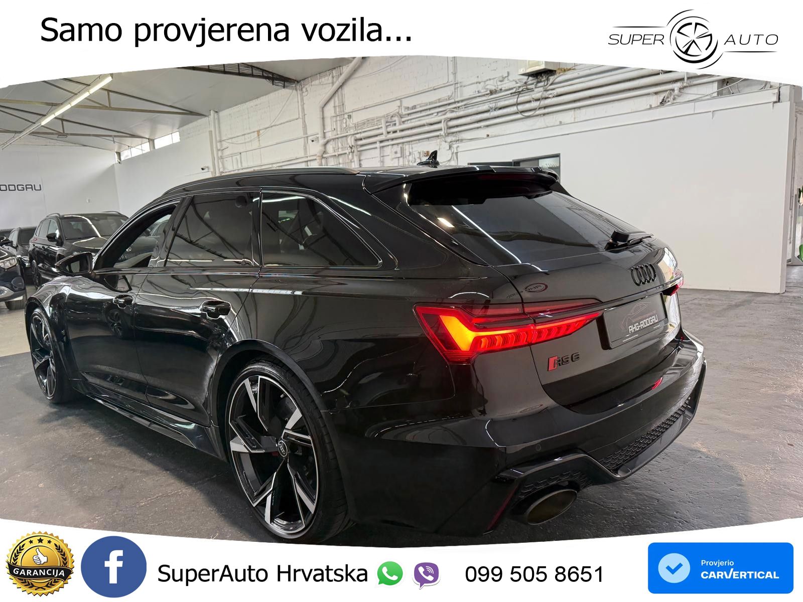 Audi RS6 Avant 4.0 TFSI V8 (600 KS) quattro Tiptronic LED+GR SJED+ACC