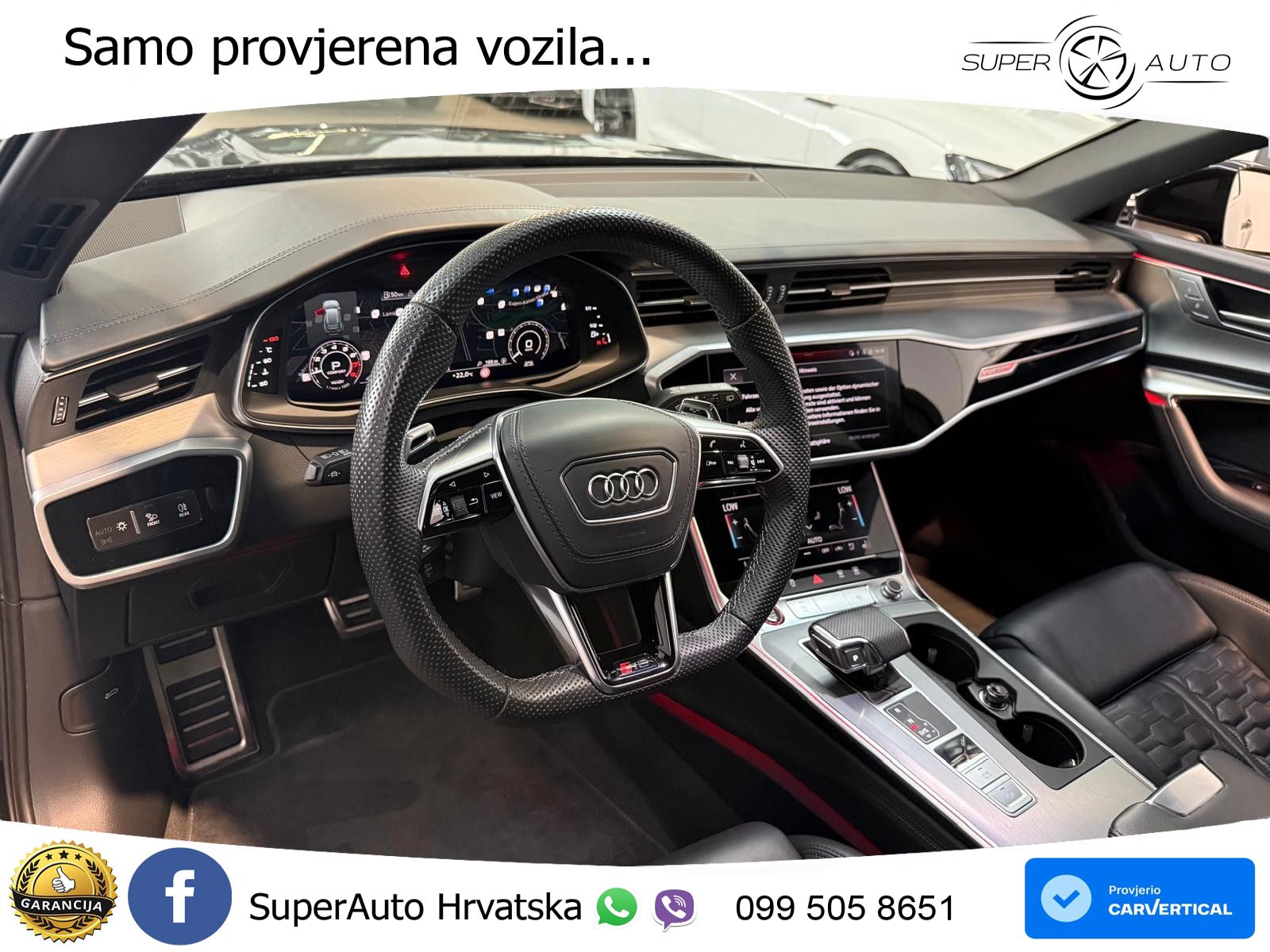 Audi RS6 Avant 4.0 TFSI V8 (600 KS) quattro Tiptronic LED+GR SJED+ACC