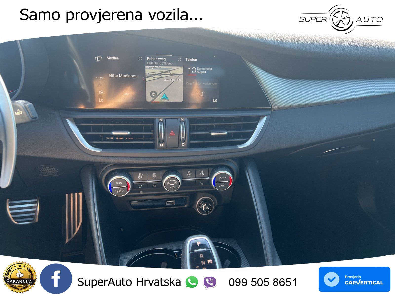 Alfa Romeo Giulia 2.0 Turbo (280 KS) AWD Automatic LED+GR SJED+ACC