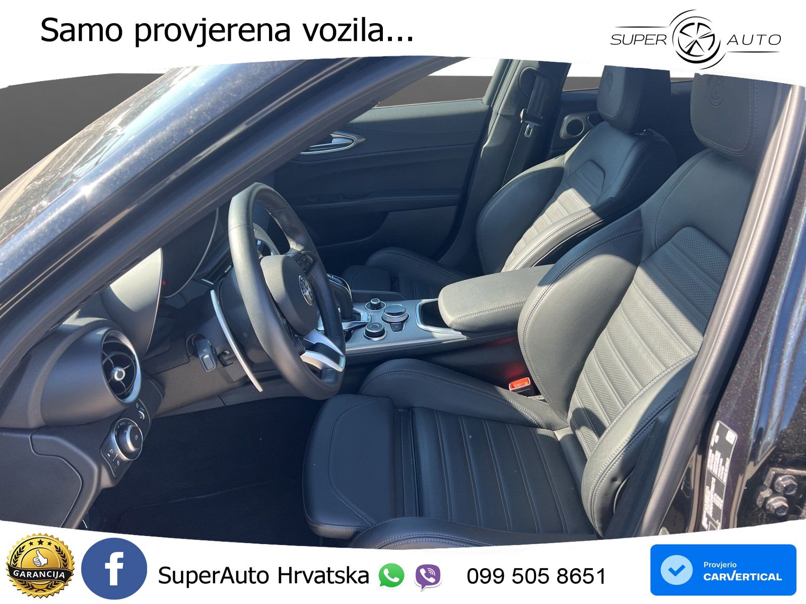 Alfa Romeo Giulia 2.0 Turbo (280 KS) AWD Automatic LED+GR SJED+ACC