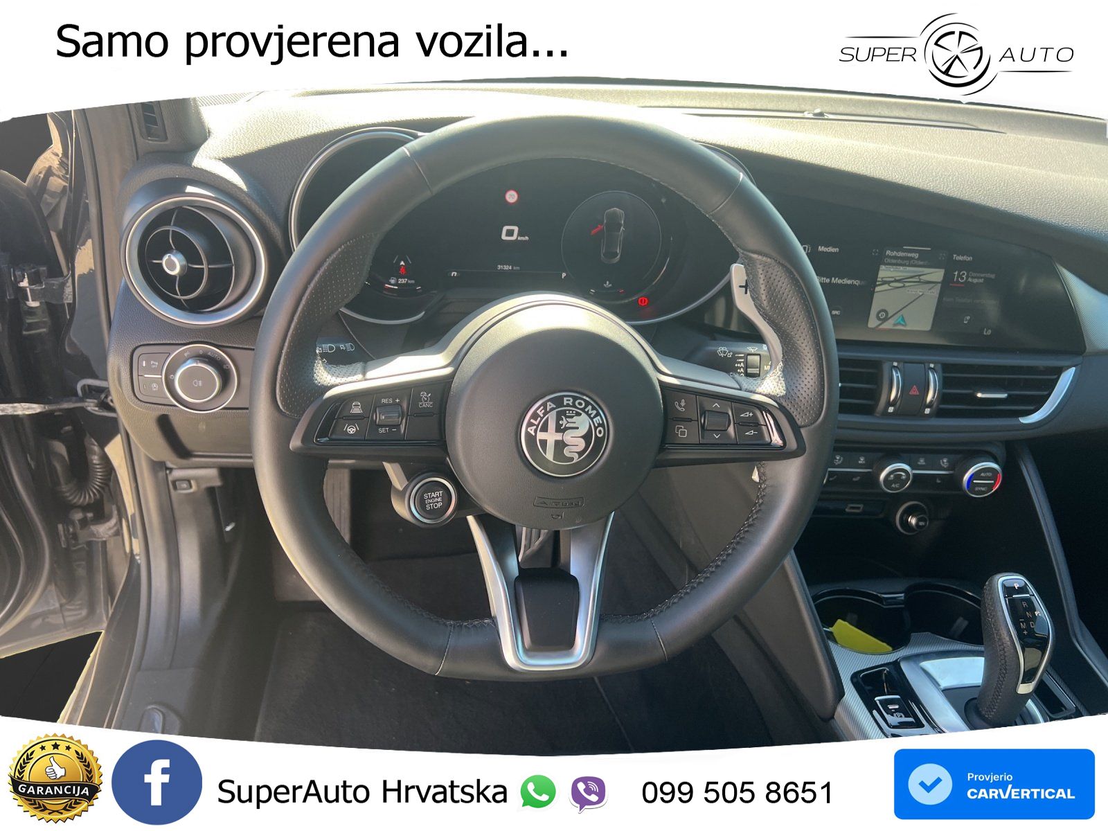 Alfa Romeo Giulia 2.0 Turbo (280 KS) AWD Automatic LED+GR SJED+ACC