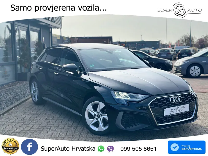 Audi A3 30 TFSI (110 KS) S line LED+GR SJED+ACC