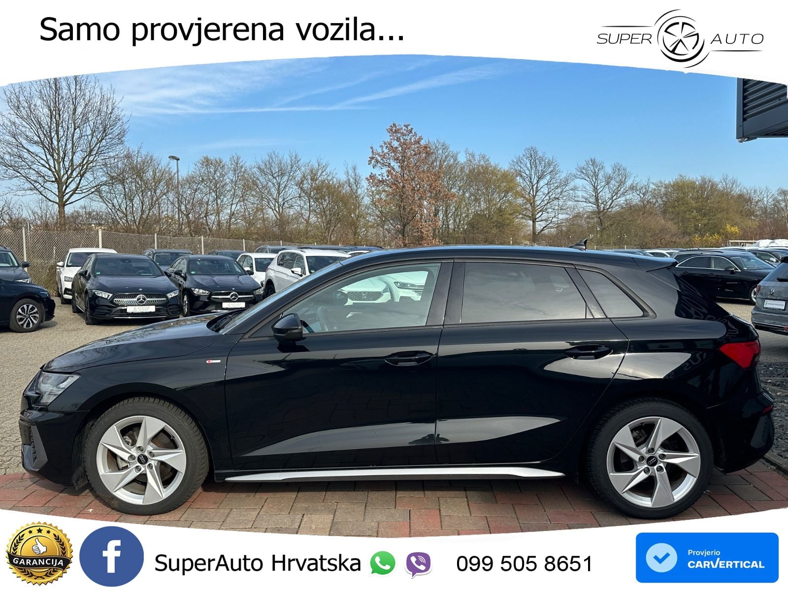 Audi A3 30 TFSI (110 KS) S line LED+GR SJED+ACC