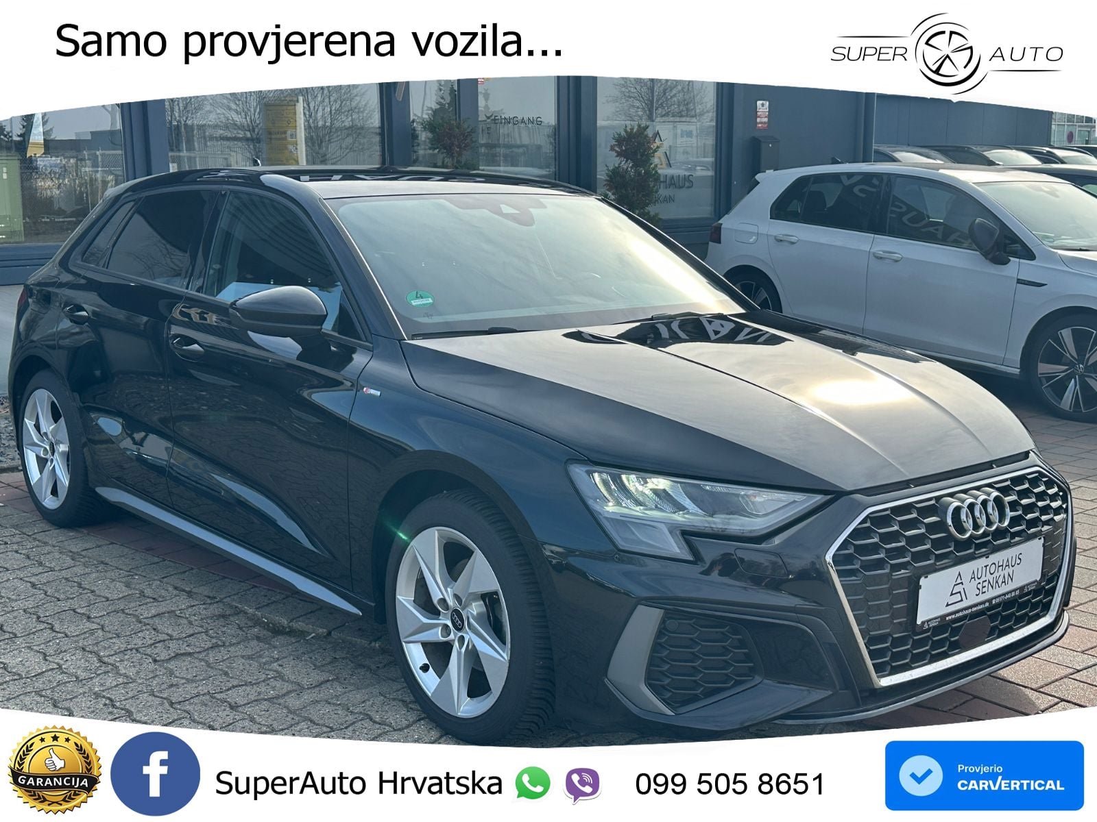 Audi A3 30 TFSI (110 KS) S line LED+GR SJED+ACC