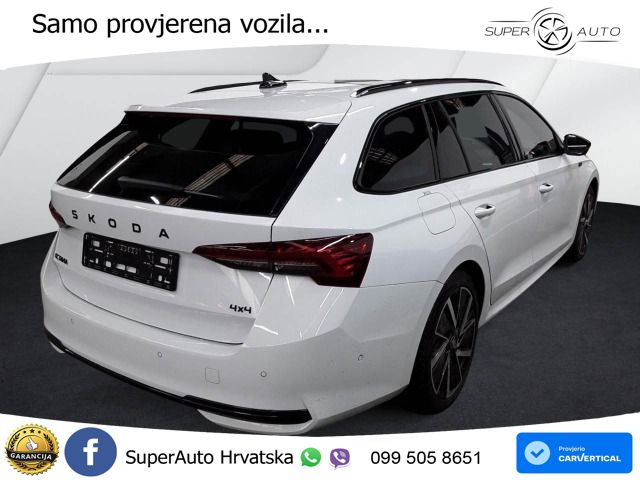 Škoda Octavia Combi 2.0 TSI (204 KS) 4x4 DSG SportLine ACC+HEAD+4xGR SJED+360+PANO