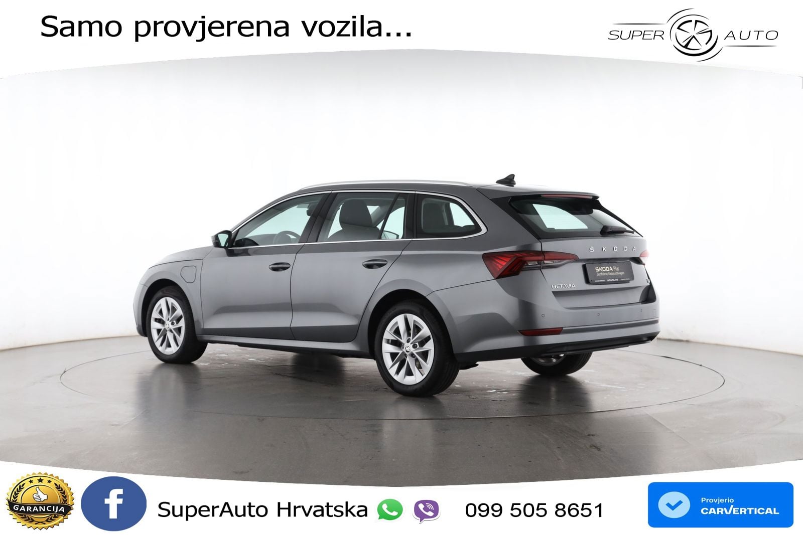 Škoda Octavia Combi iV 1.4 TSI (204 KS) DSG LED+GR SJED+ACC