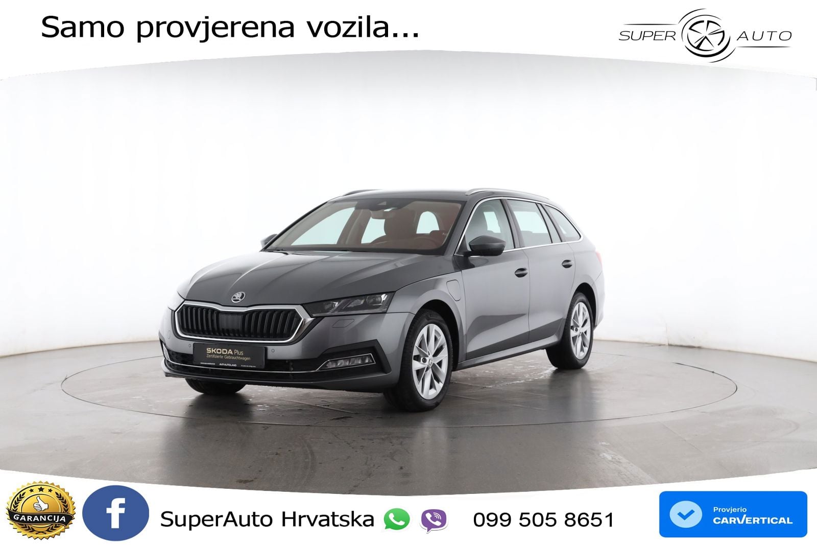 Škoda Octavia Combi iV 1.4 TSI (204 KS) DSG LED+GR SJED+ACC