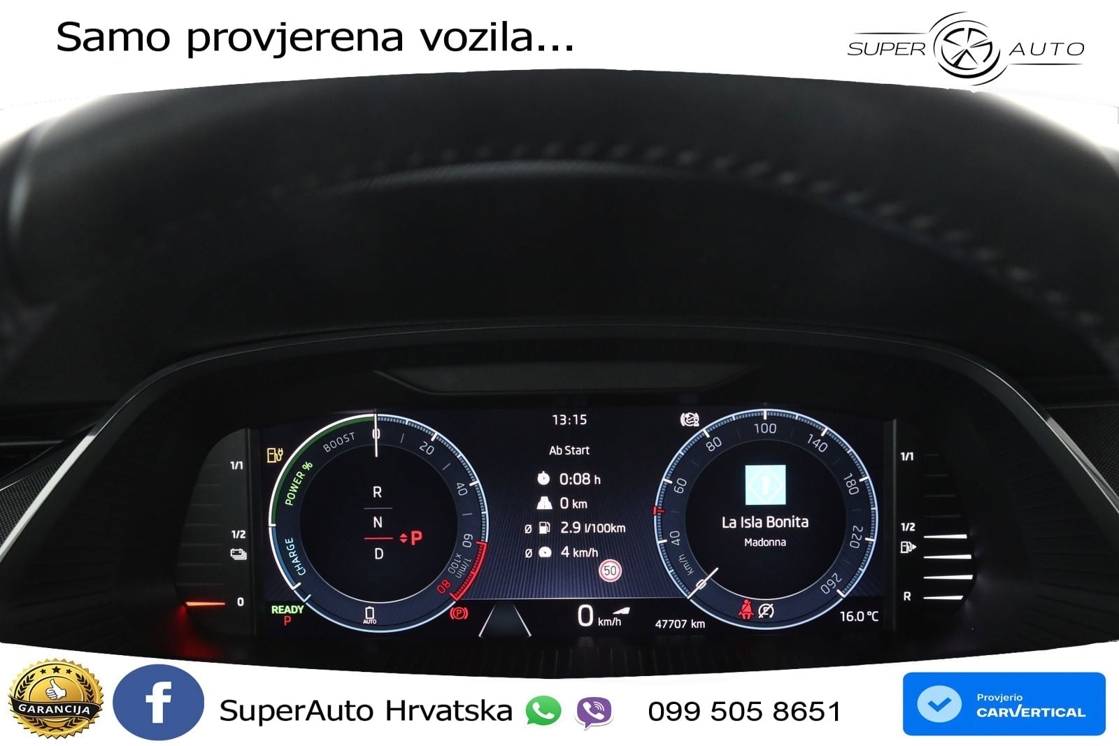 Škoda Octavia Combi iV 1.4 TSI (204 KS) DSG LED+GR SJED+ACC