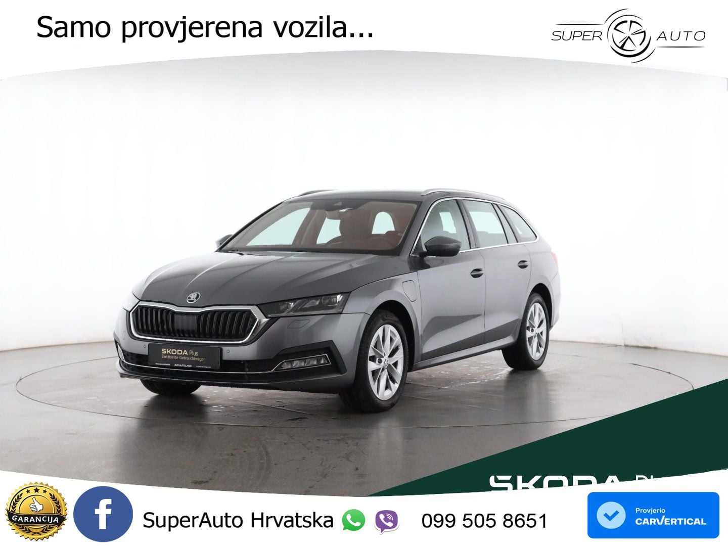 Škoda Octavia Combi iV 1.4 TSI (204 KS) DSG LED+GR SJED+ACC