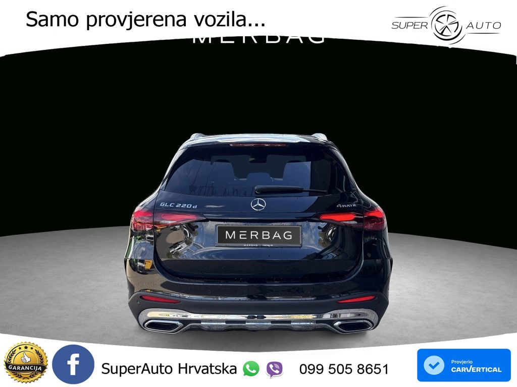 Mercedes GLC 220d (197 KS) 4MATIC 9G-TRONIC AMG LED+GR SJED+ACC