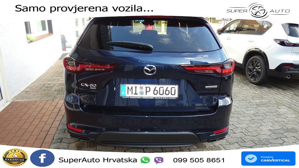 Mazda CX-60 3.3 e-Skyactiv D (254 KS) AWD Automatic MATRIX+GR SJED+KAM