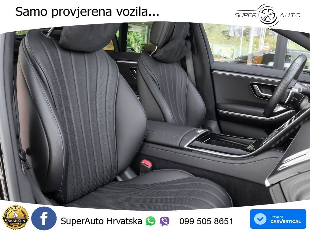 Mercedes S 450d (367 KS) EQ Boost 4MATIC 9G-TRONIC AMG ZRAČNI+ACC+GR SJED+KAM+PANO