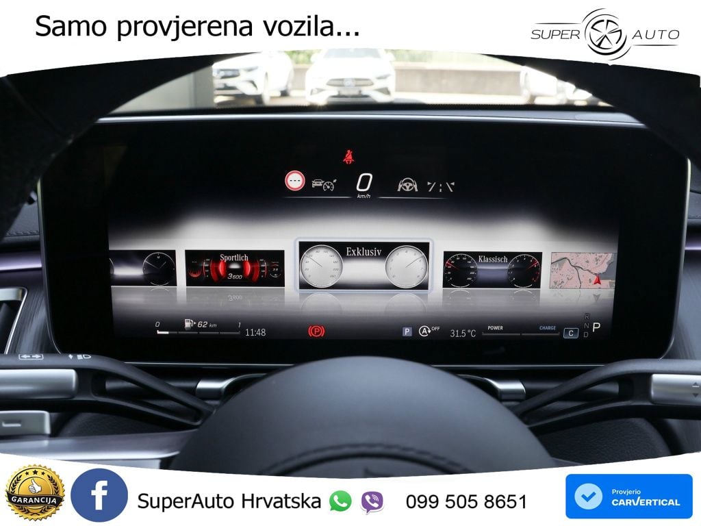 Mercedes S 450d (367 KS) EQ Boost 4MATIC 9G-TRONIC AMG ZRAČNI+ACC+GR SJED+KAM+PANO