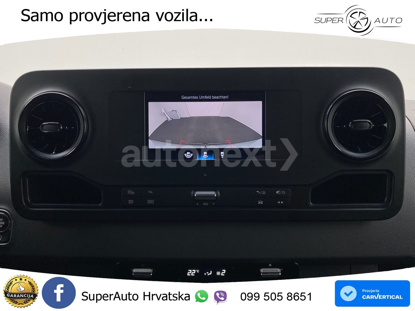 Mercedes-Benz Sprinter 317 Tourer Aut. *Dachklima* 9-SITZE+AHK 170 KS