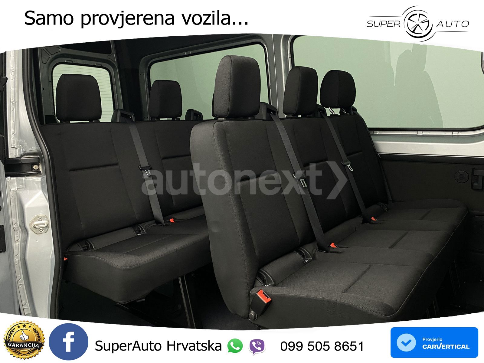 Mercedes-Benz Sprinter 317 Tourer Aut. *Dachklima* 9-SITZE+AHK 170 KS