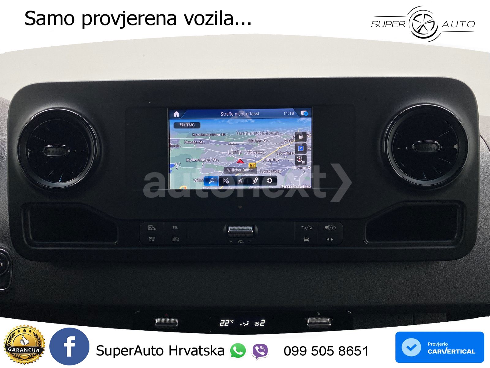 Mercedes-Benz Sprinter 317 Tourer Aut. *Dachklima* 9-SITZE+AHK 170 KS