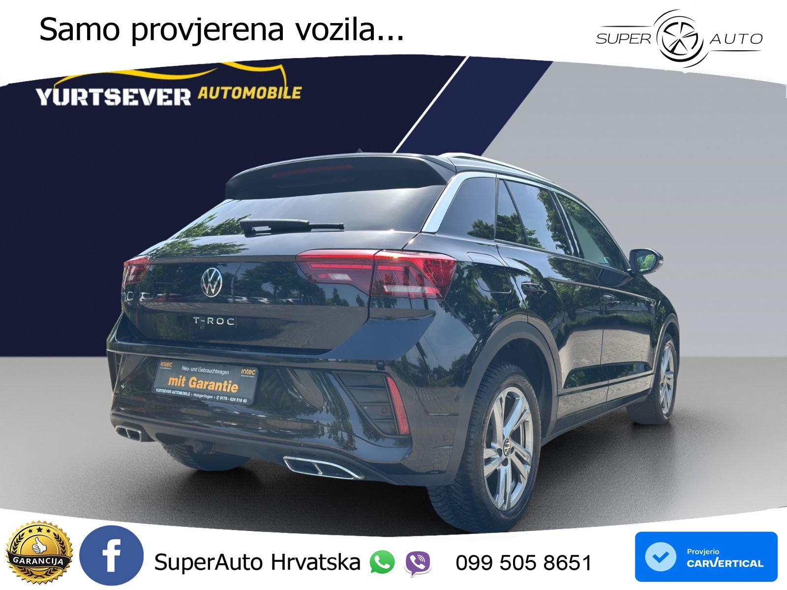 Volkswagen T-Roc I 2.0 TDI (150 KS) DSG LED+GR SJED+ACC