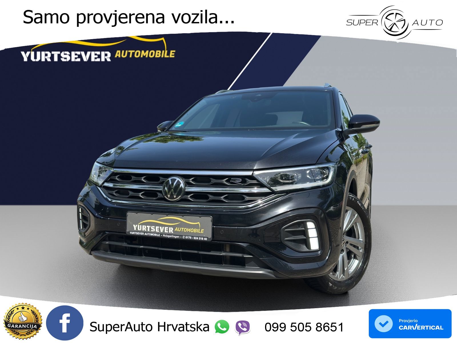 Volkswagen T-Roc I 2.0 TDI (150 KS) DSG LED+GR SJED+ACC
