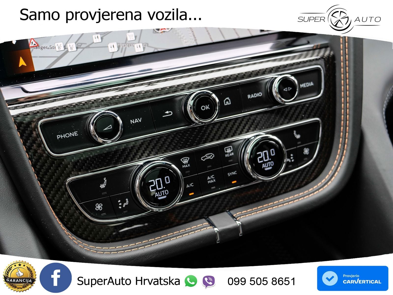 Bentley Bentayga Speed 4.0 V8 (650 KS) AWD Automatic ZRAČNI+ACC+GR SJED+KAM+PANO