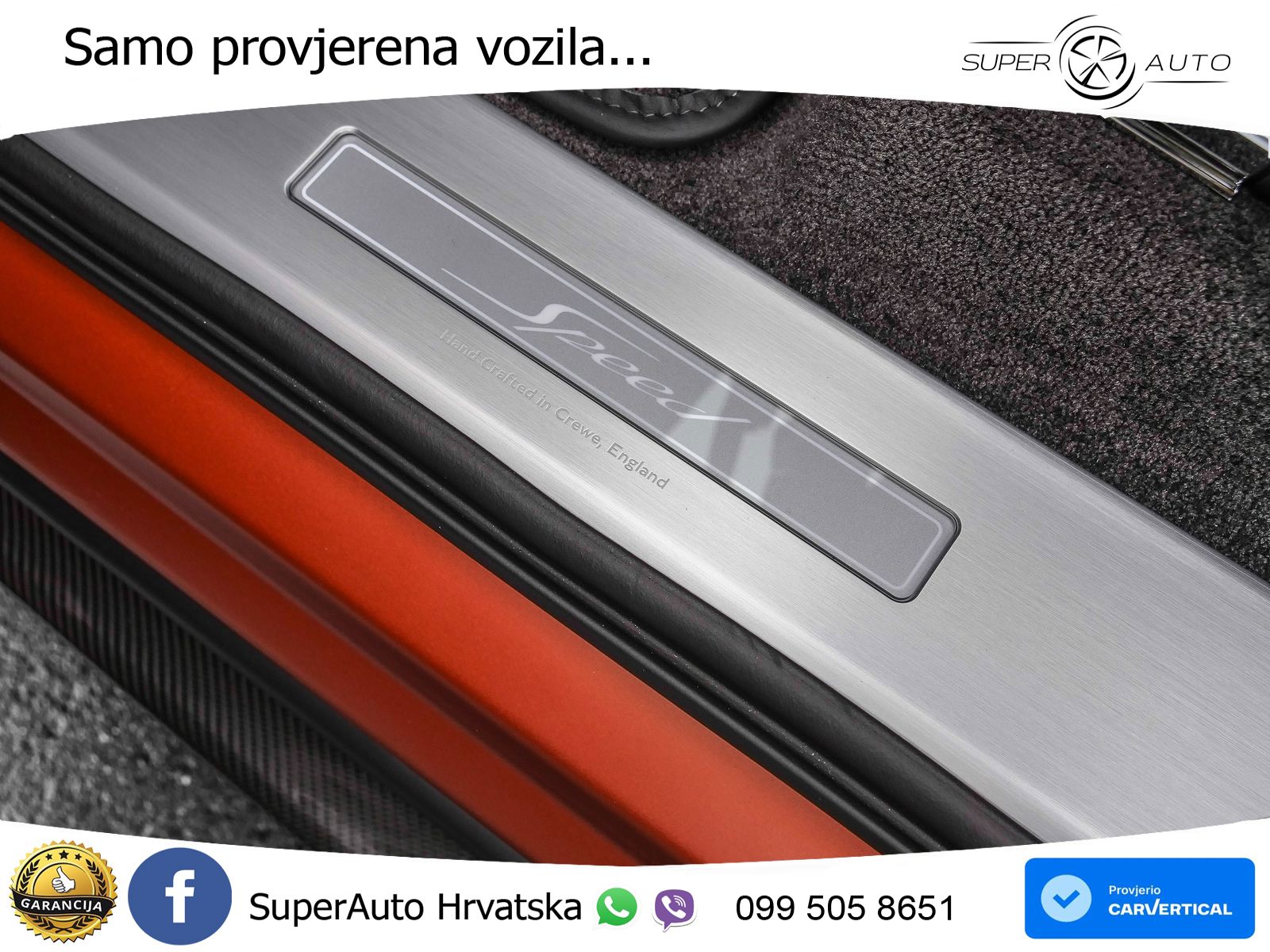 Bentley Bentayga Speed 4.0 V8 (650 KS) AWD Automatic ZRAČNI+ACC+GR SJED+KAM+PANO