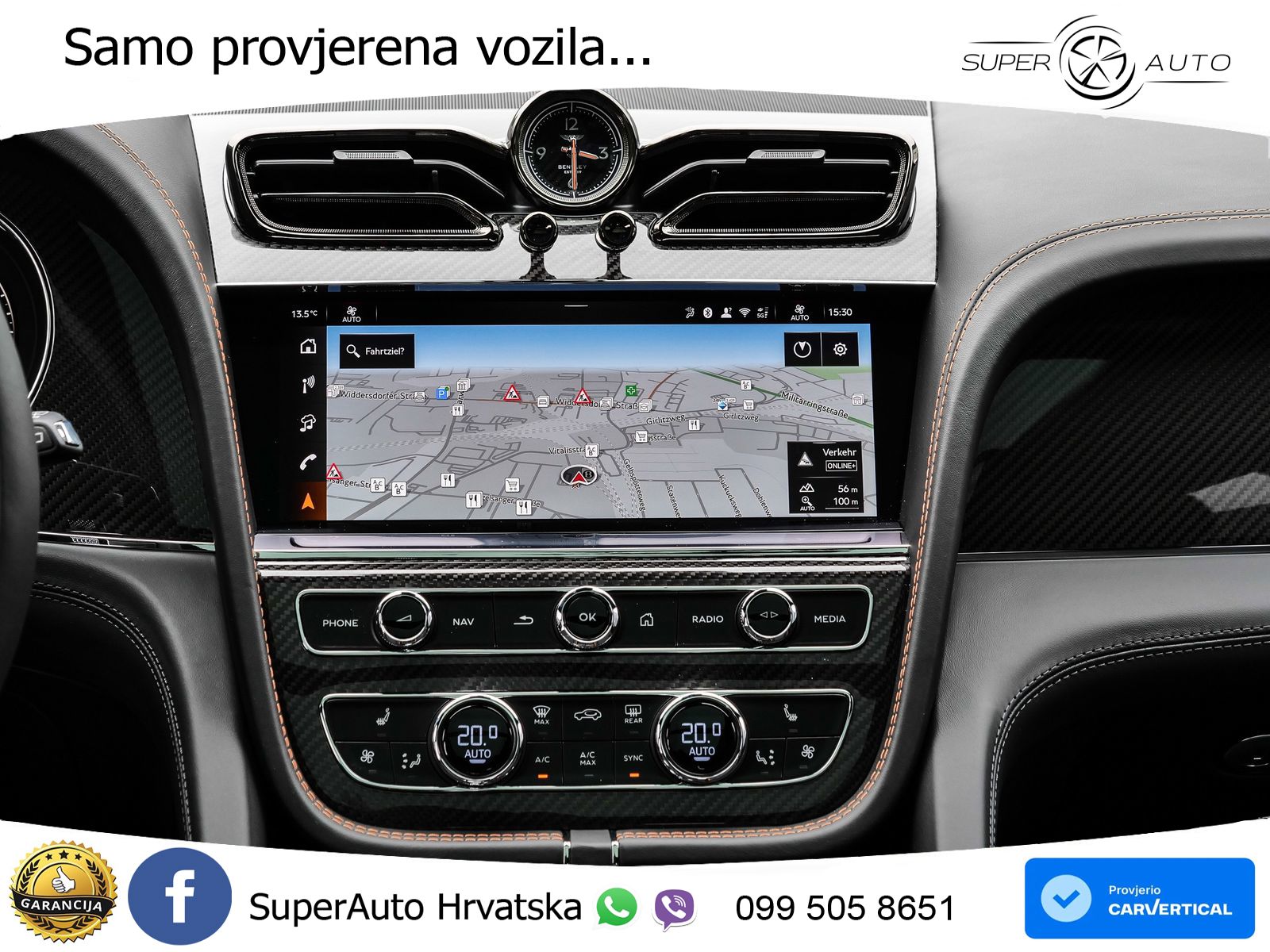 Bentley Bentayga Speed 4.0 V8 (650 KS) AWD Automatic ZRAČNI+ACC+GR SJED+KAM+PANO