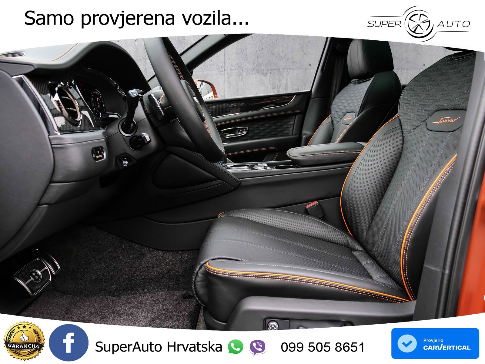 Bentley Bentayga Speed 4.0 V8 (650 KS) AWD Automatic ZRAČNI+ACC+GR SJED+KAM+PANO