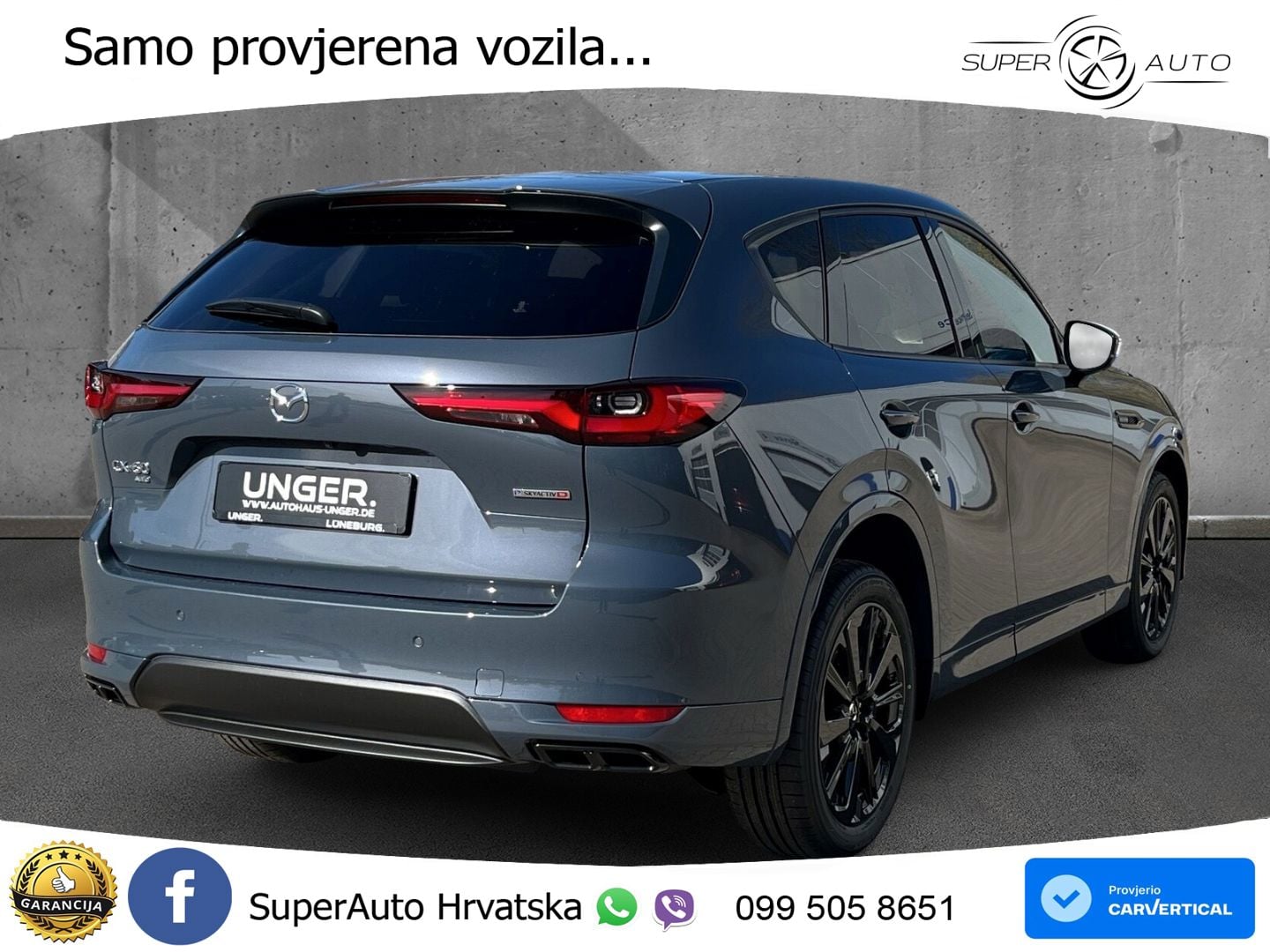 Mazda CX-60 3.3 e-Skyactiv D (254 KS) AWD Automatic MATRIX+GR SJED+KAM