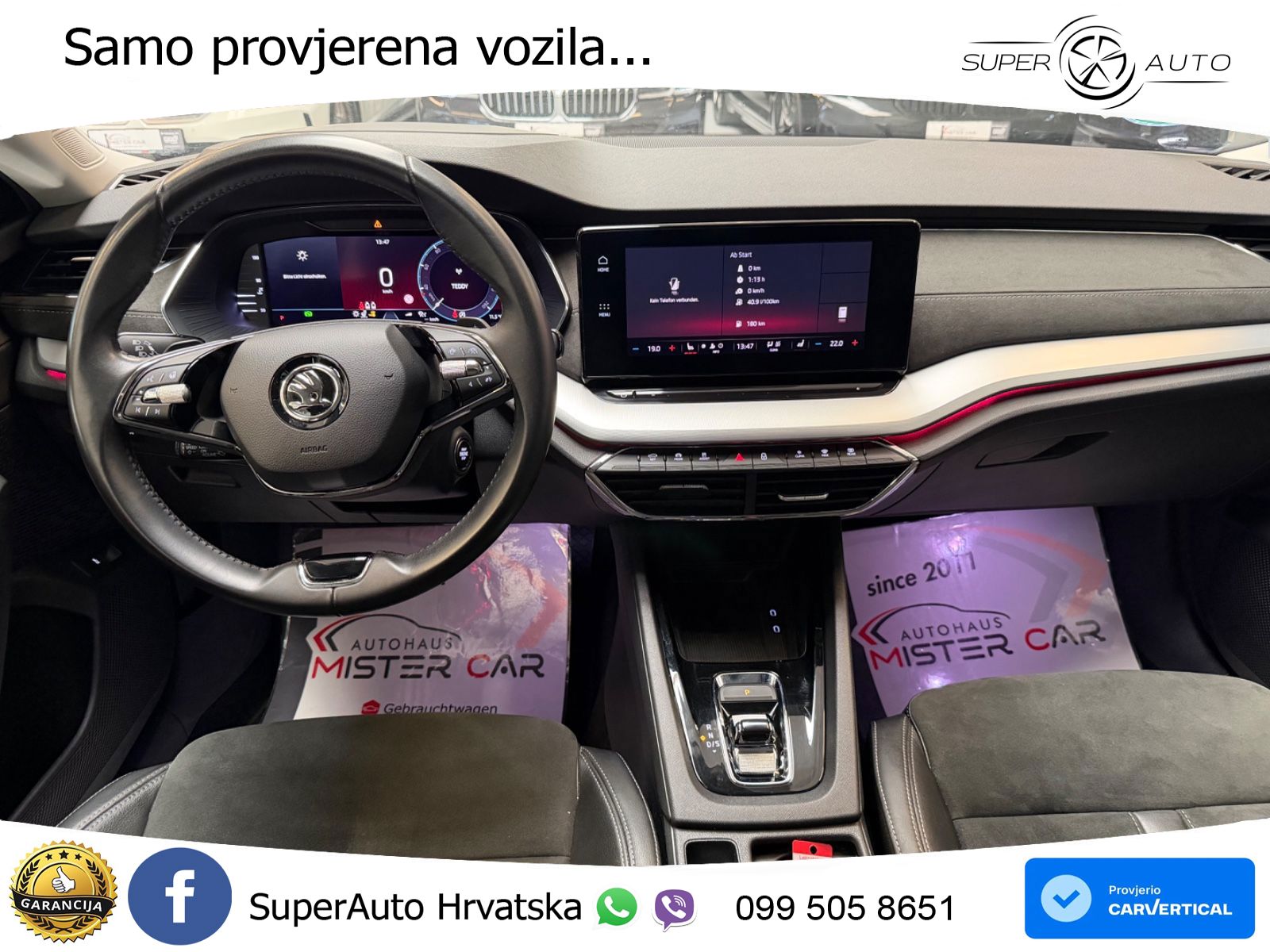 Škoda Octavia Combi 2.0 TDI (150 KS) DSG LED+GR SJED+ACC