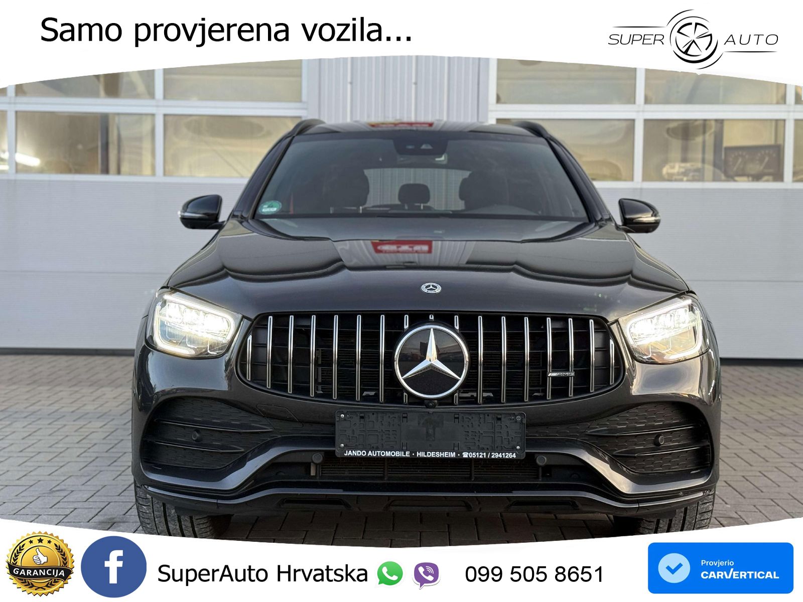 Mercedes AMG GLC 43 V6 (390 KS) 4MATIC TCT LED+GR SJED+ACC