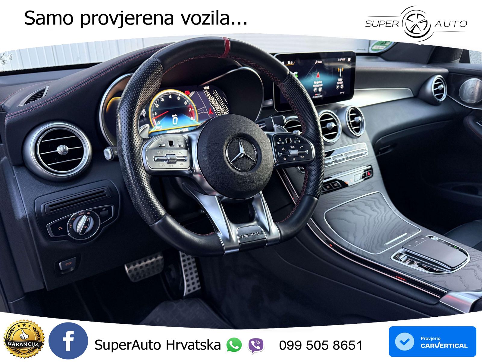 Mercedes AMG GLC 43 V6 (390 KS) 4MATIC TCT LED+GR SJED+ACC