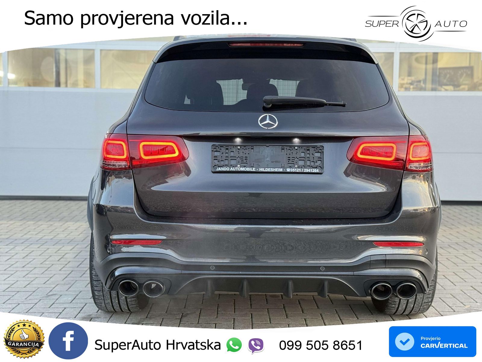 Mercedes AMG GLC 43 V6 (390 KS) 4MATIC TCT LED+GR SJED+ACC
