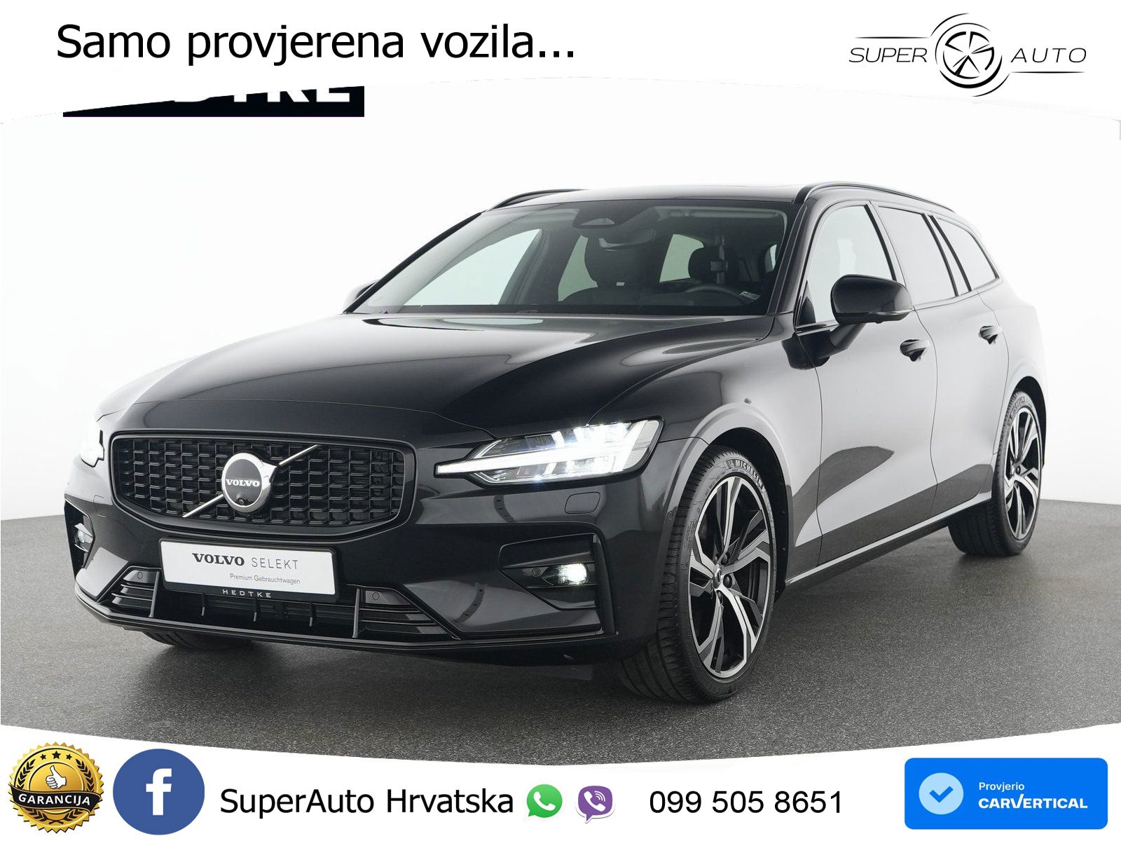 Volvo V60 2.0 B4 Benzin DCT ACC+GR SJED+360+PANO
