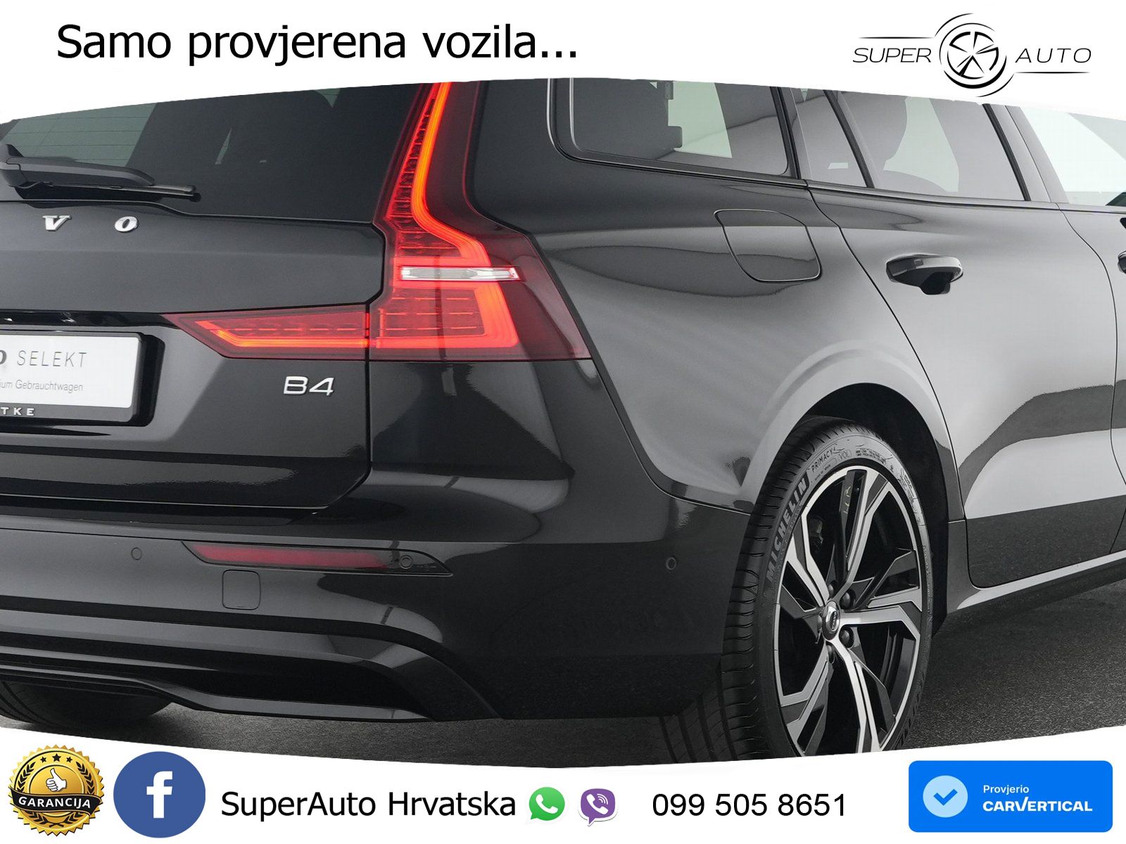 Volvo V60 2.0 B4 Benzin DCT ACC+GR SJED+360+PANO