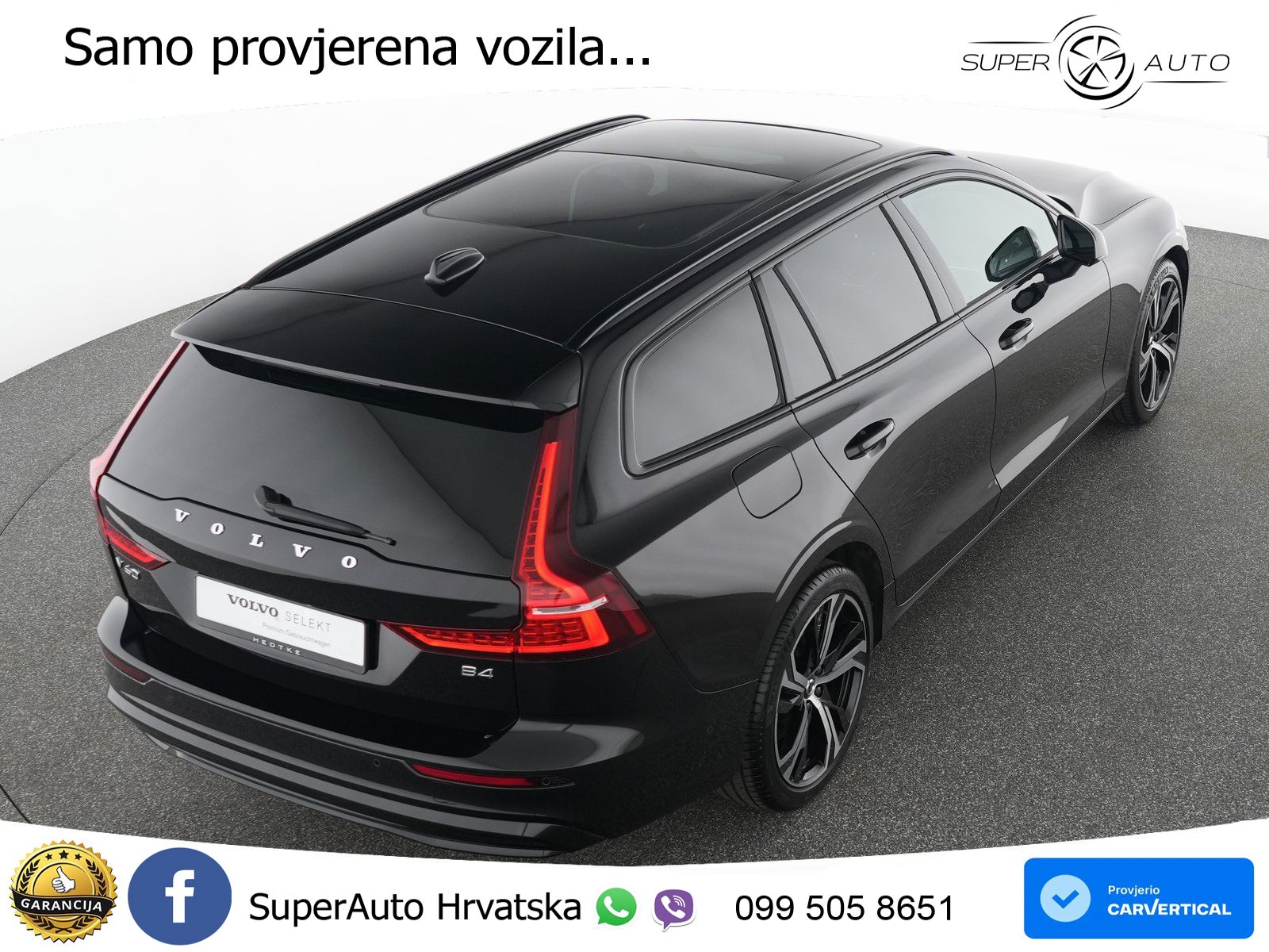Volvo V60 2.0 B4 Benzin DCT ACC+GR SJED+360+PANO