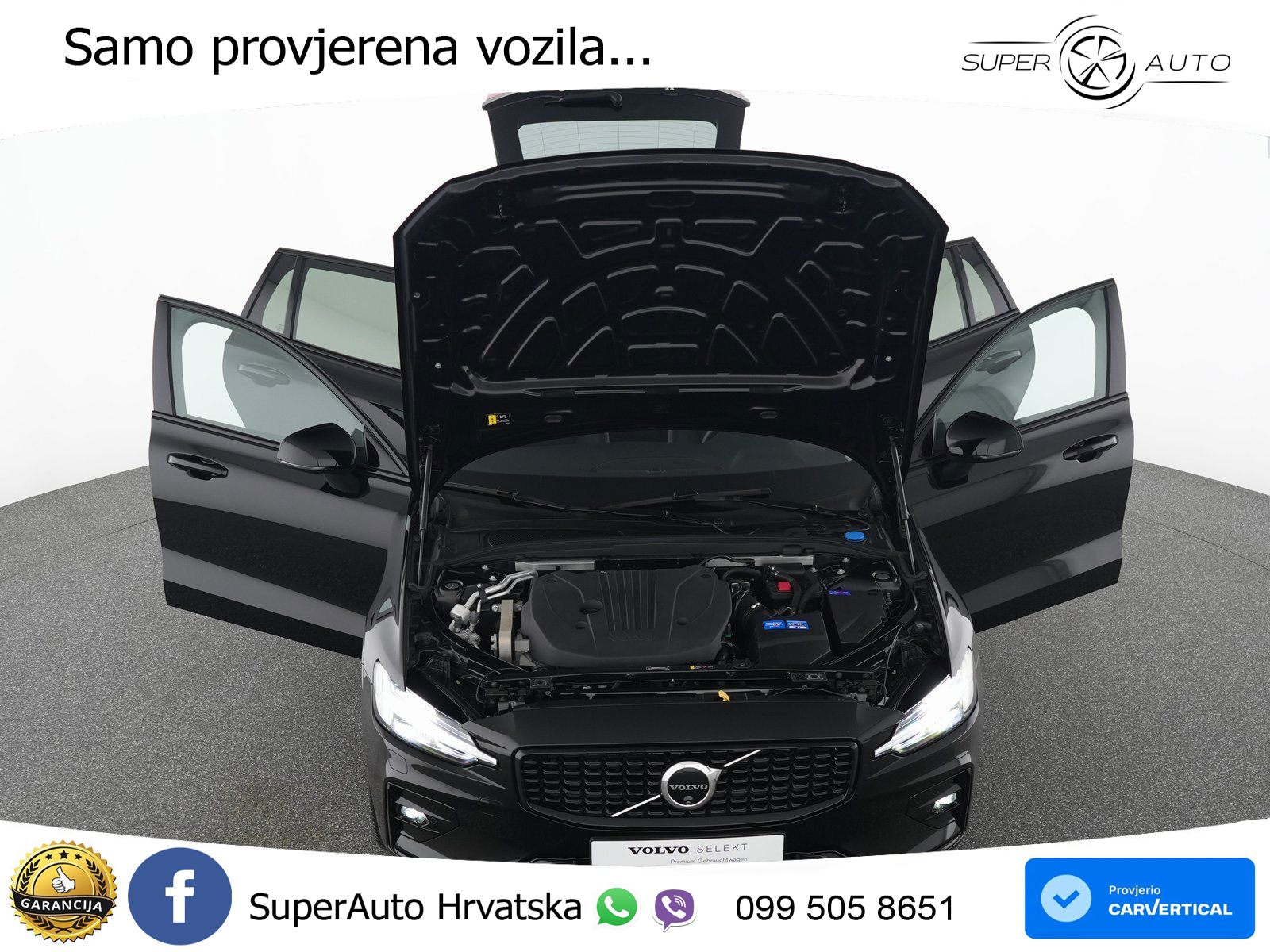 Volvo V60 2.0 B4 Benzin DCT ACC+GR SJED+360+PANO