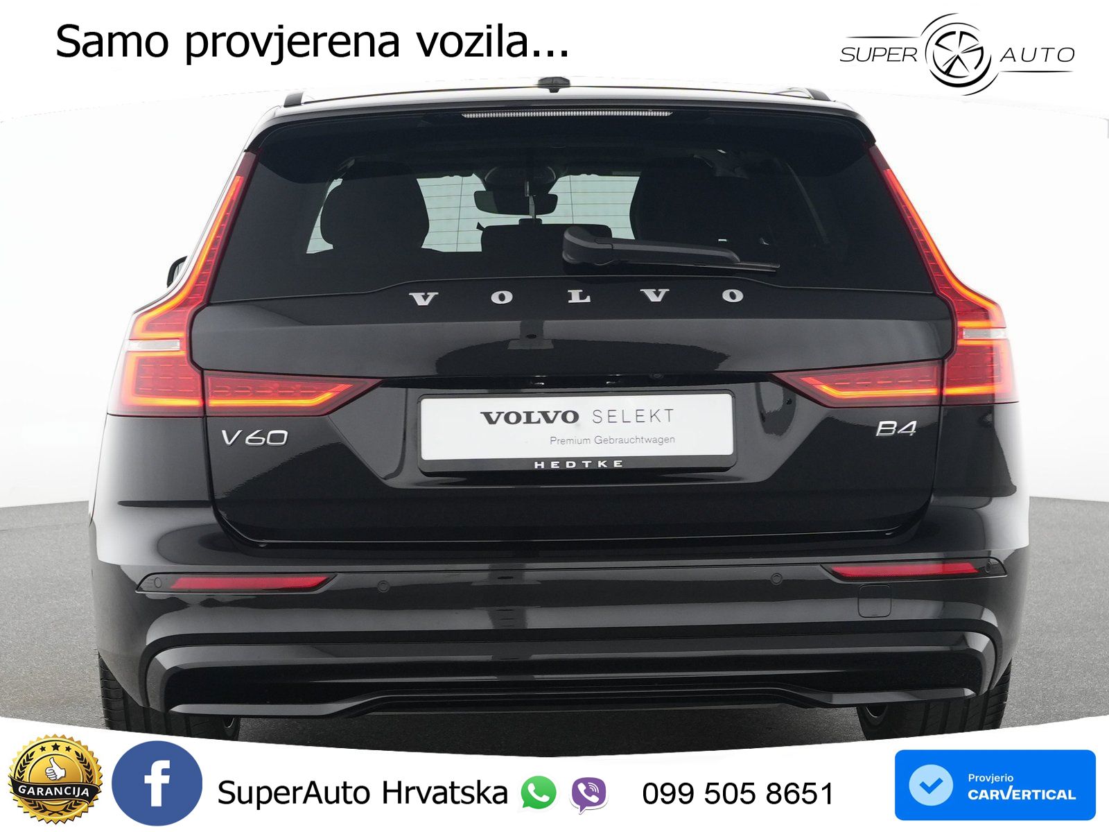 Volvo V60 2.0 B4 Benzin DCT ACC+GR SJED+360+PANO