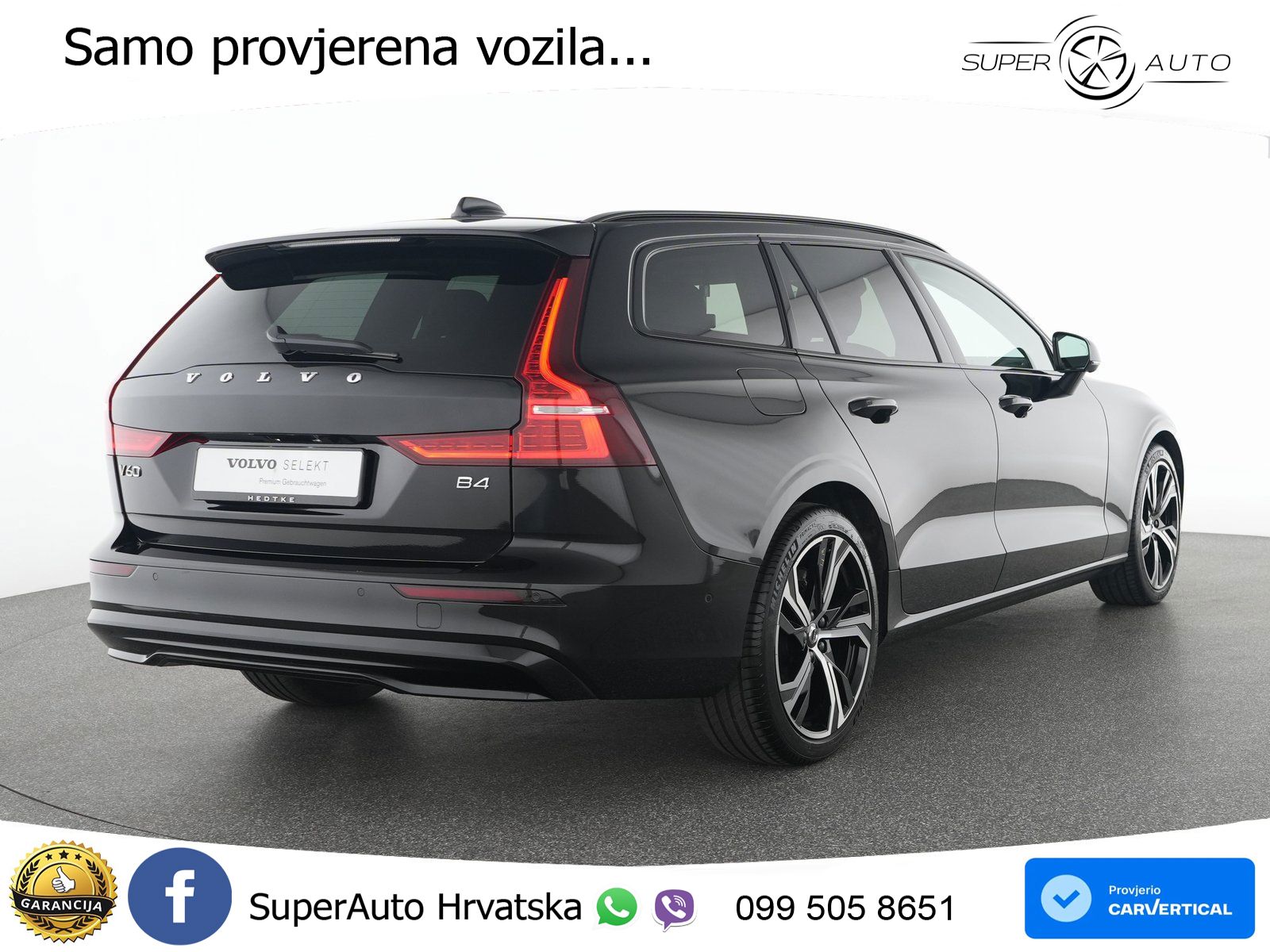 Volvo V60 2.0 B4 Benzin DCT ACC+GR SJED+360+PANO