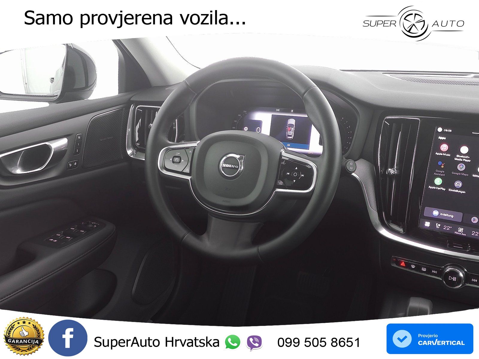 Volvo V60 2.0 B4 Benzin DCT ACC+GR SJED+360+PANO