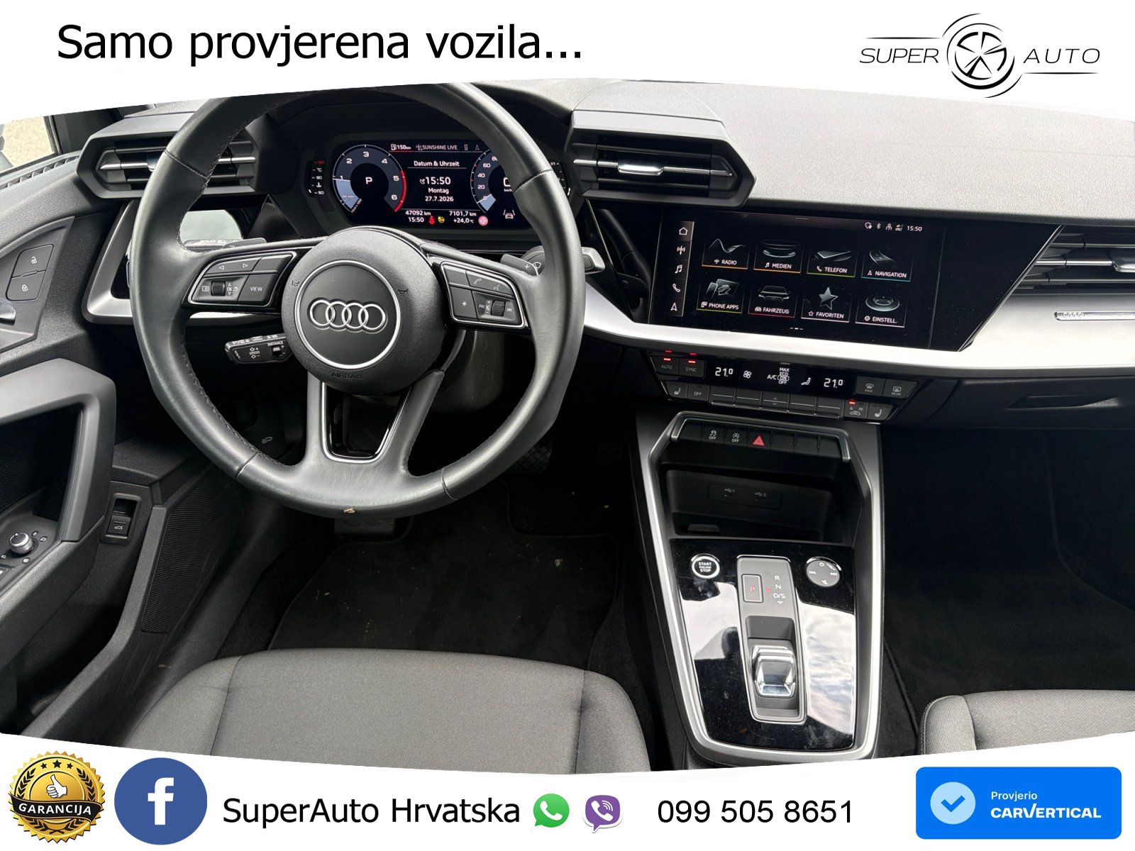 Audi A3 30 TDI (116 KS) S tronic LED+GR SJED+ACC