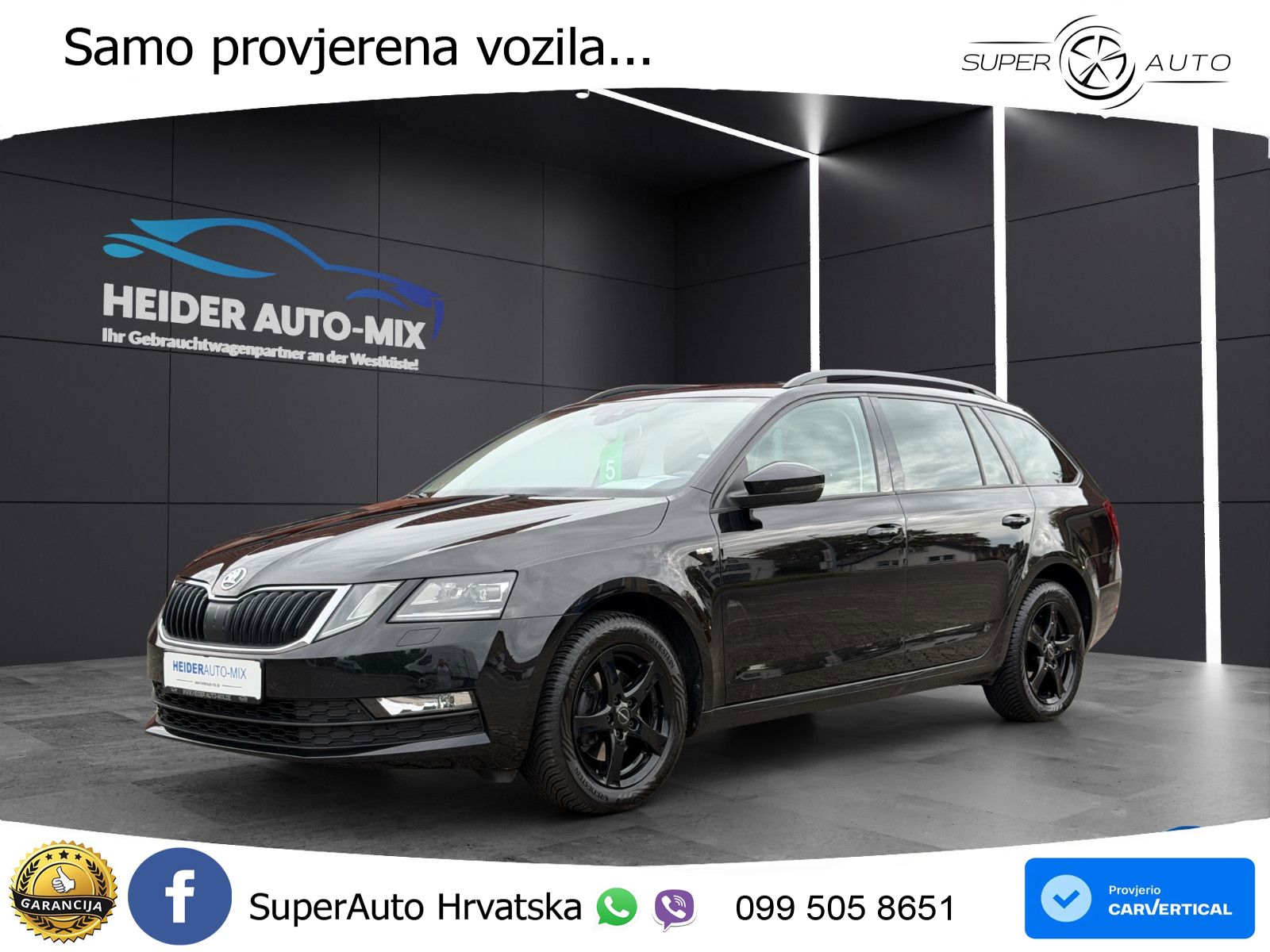 Škoda Octavia Combi 2.0 TDI (150 KS) DSG LED+GR SJED+ACC